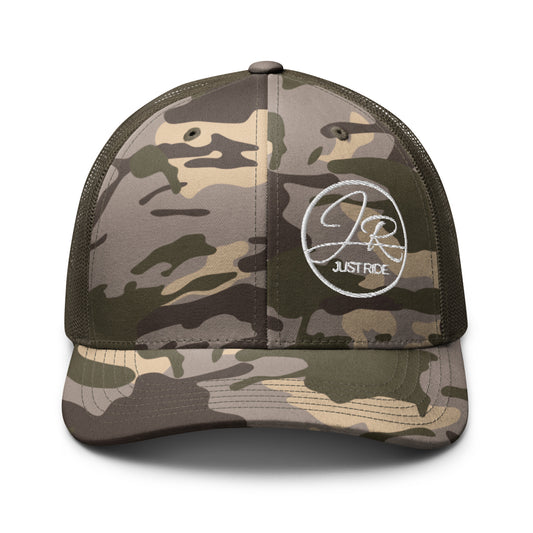 Camouflage trucker hat